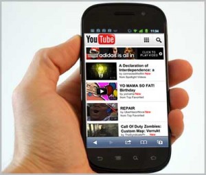 YouTube is running in Pakistan on Android Smartphones